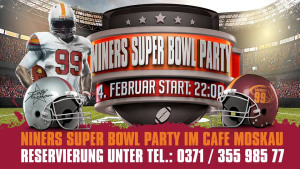Niners Super Bowl LII Angebote Cafe Moskau
